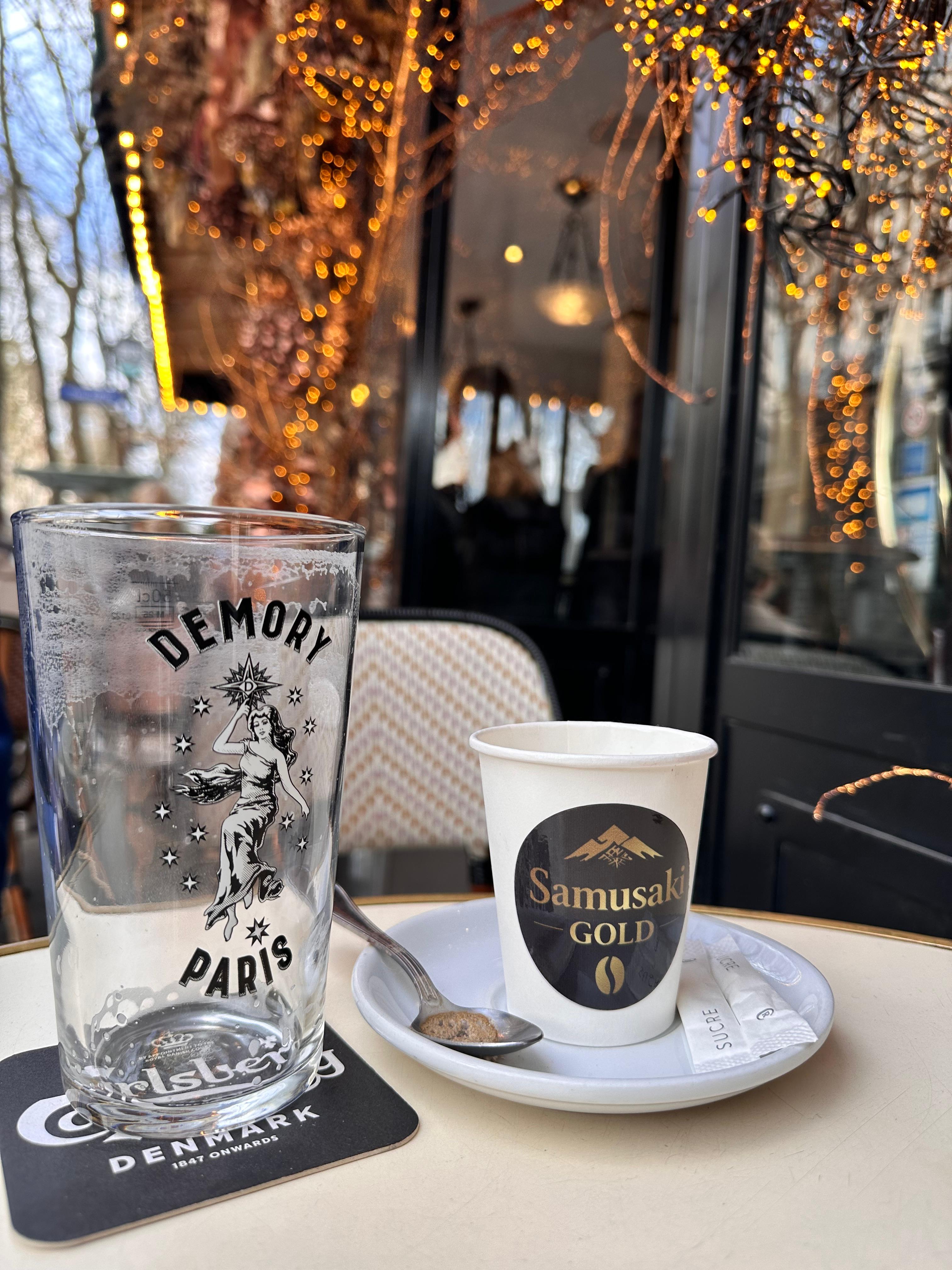 Colección Samusaki Gold Premium Colombian Coffee en París